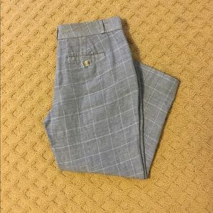 Avery Linen Ankle Pants